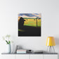 "Hayfield Realism Sunrise" - Canvas