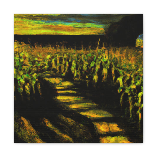 "Surreal Cornfield Dreaming" - Canvas