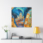 "New York Skyscape Visions" - Canvas