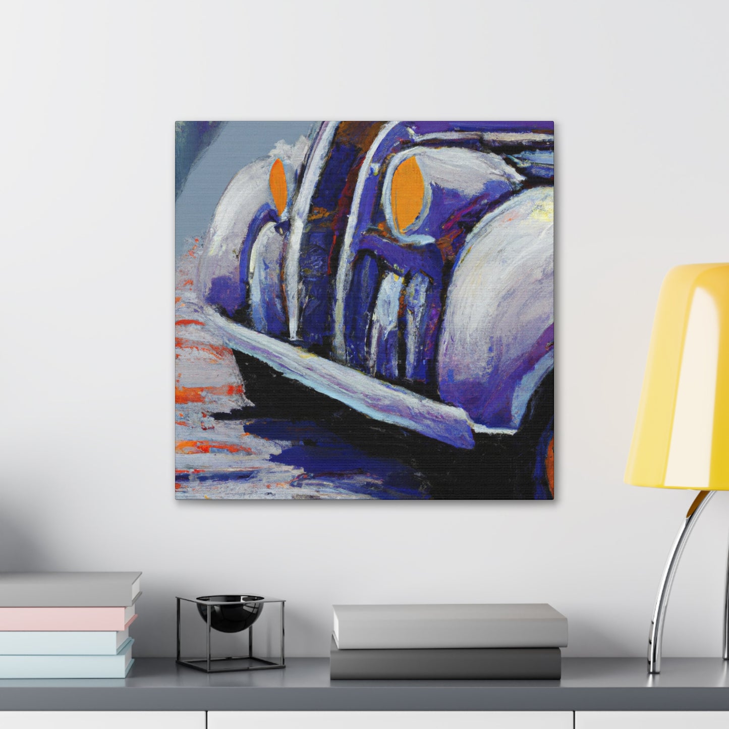 Classical Automobile Swirl - Canvas