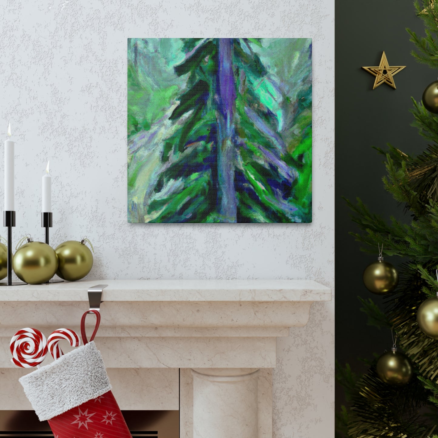 Douglas Fir Resilience - Canvas