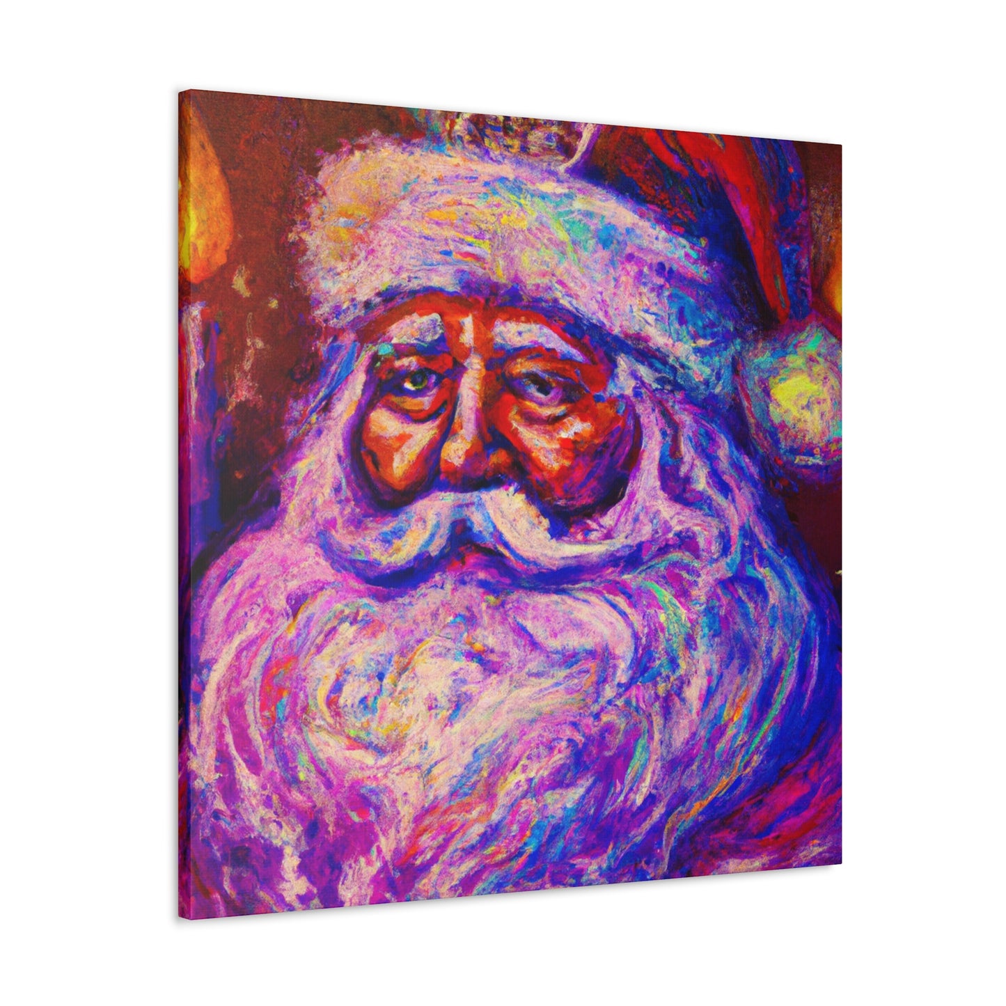 Santa Claus in Baroque - Canvas