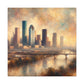 "Vibrant Houston: Renaissance Revival" - Canvas