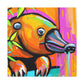 Platypus in Reflection - Canvas