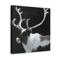 Reindeer in Realism - Canvas