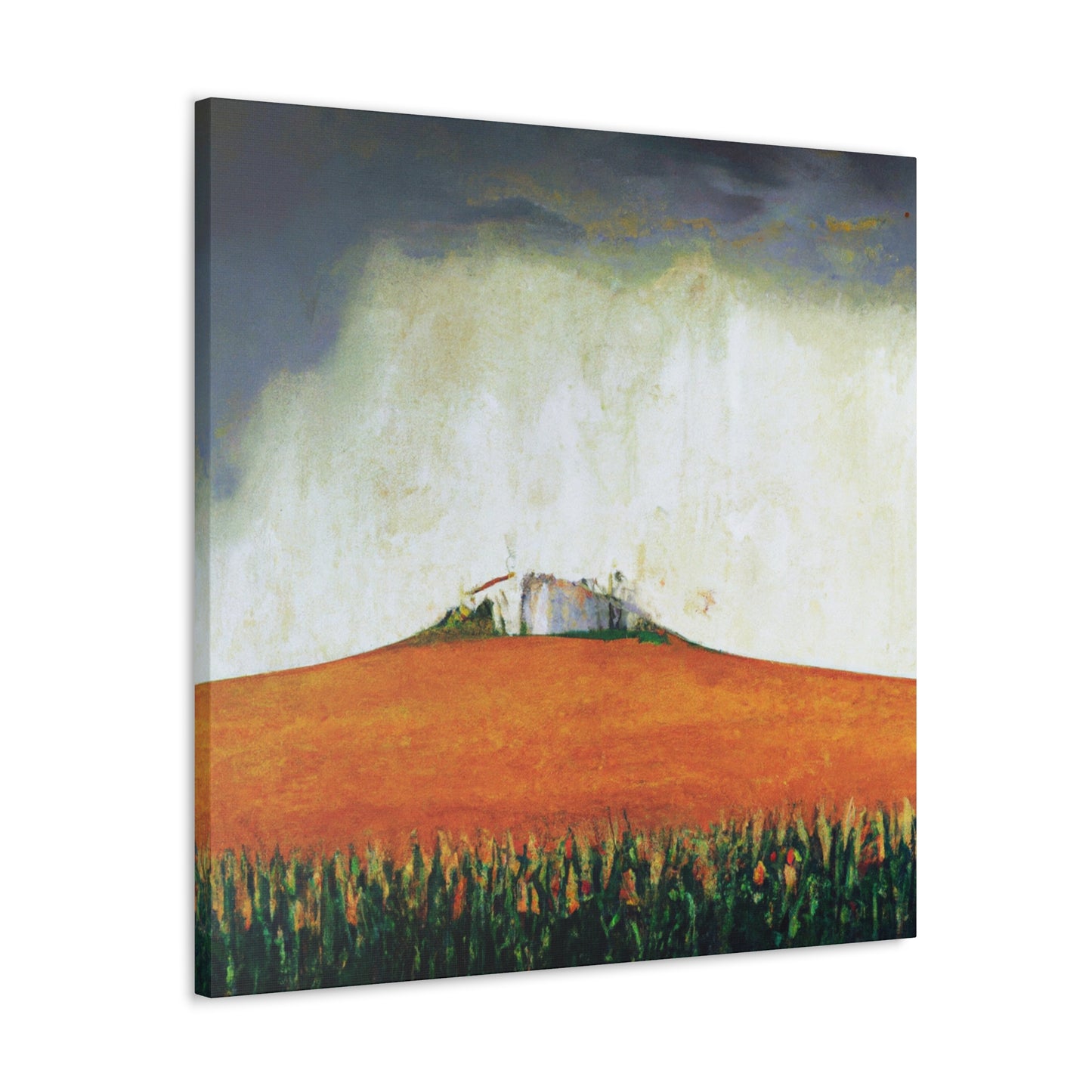 "Crops in Abstracted Fields" - Canvas