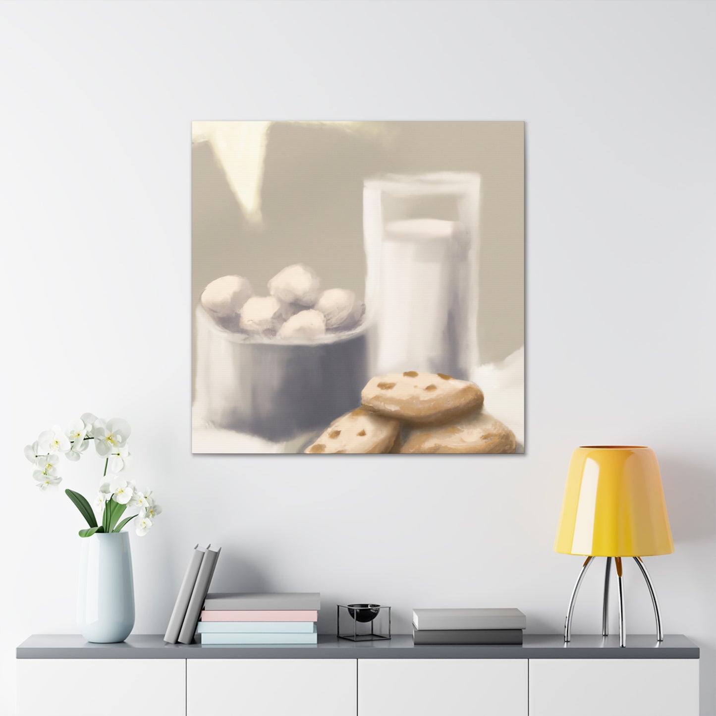 Milk and Cookie Dreams - Canvas