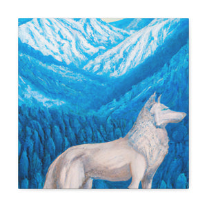 "Wolf in Neoclassicism" - Canvas