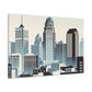 "Serene City: Raleigh Elegance" - Canvas