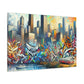 "Urban Dreams Unleashed" - Canvas