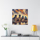 "Baltimore Abstracted Horizons" - Canvas