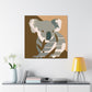 "Koala in Art Deco" - Canvas