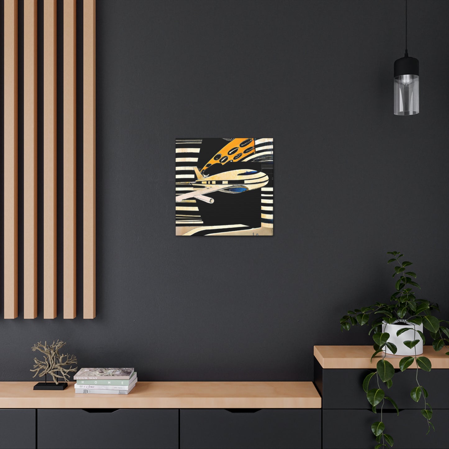 Vintage Airplane Spectacle - Canvas