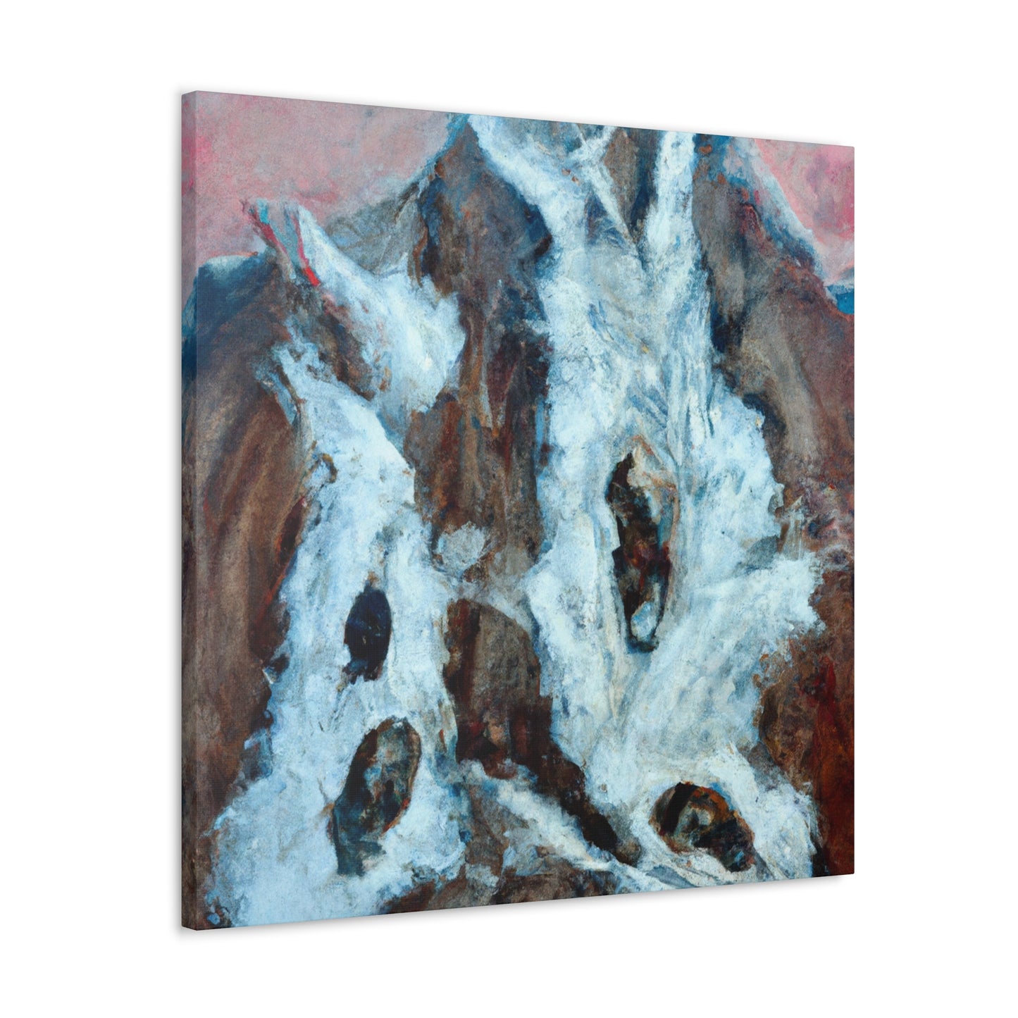 Opossum in Moonlight - Canvas