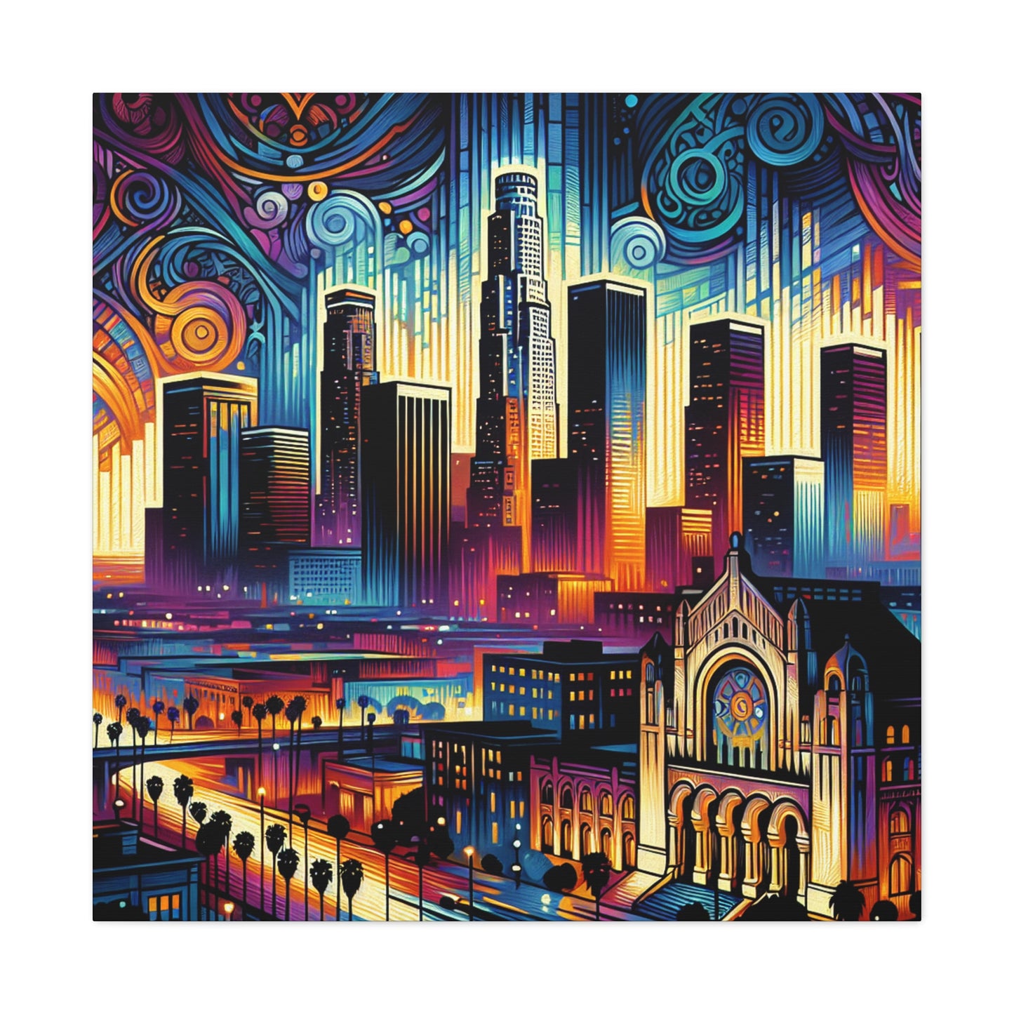 "Ethereal L.A. Awakening" - Canvas