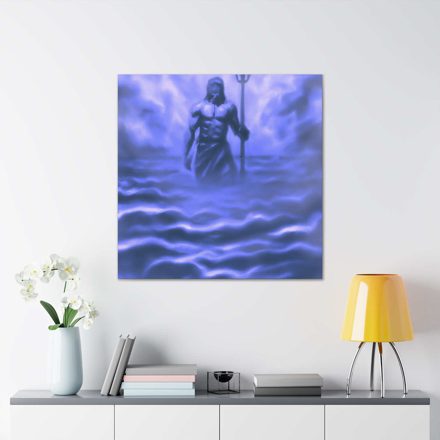 Poseidon's Ocean Majesty - Canvas