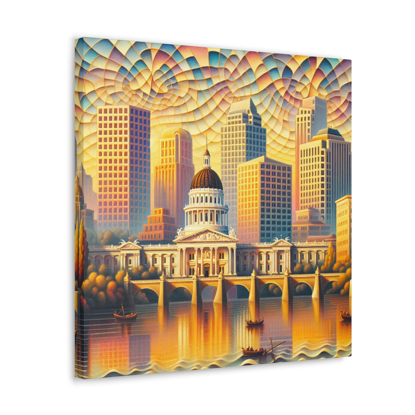 "Sacramento Serene Splendor" - Canvas