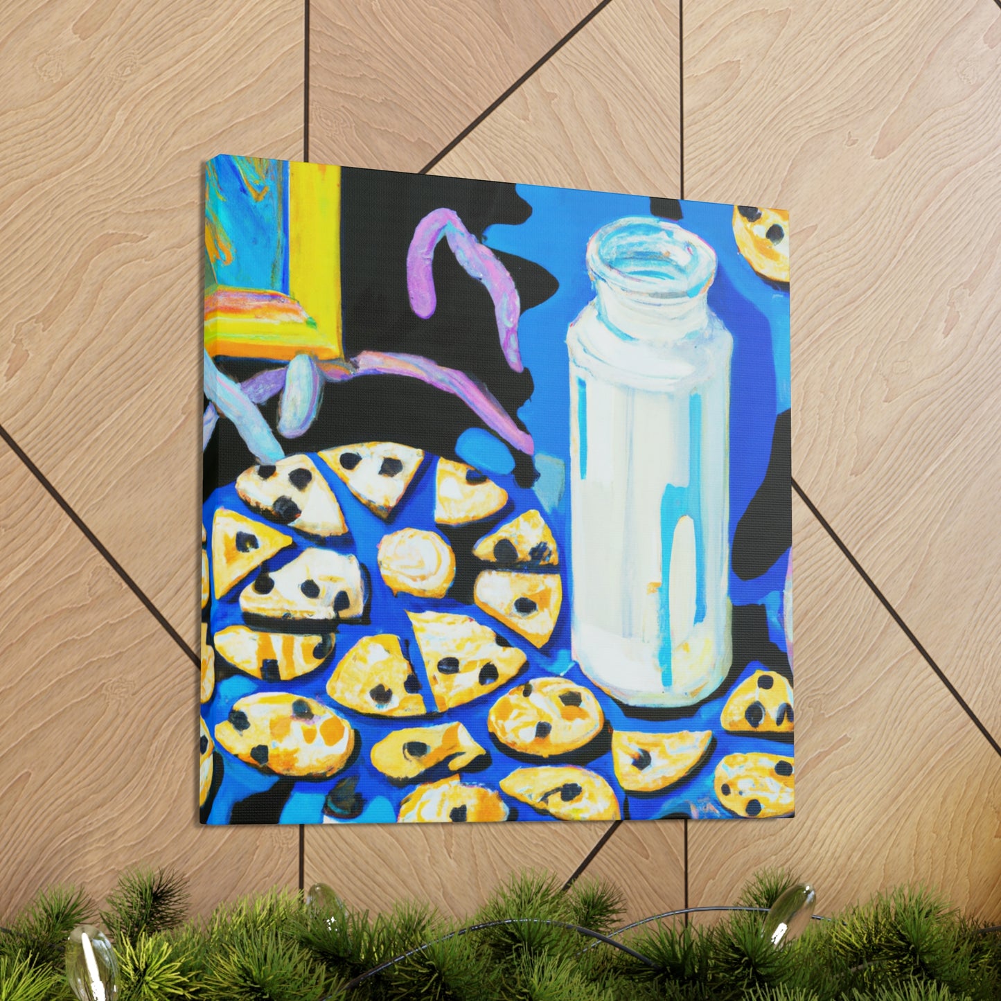 "Milk and Cookie Memories" - Canvas