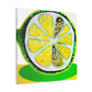 Lemon Folk Art Painting - Canvas