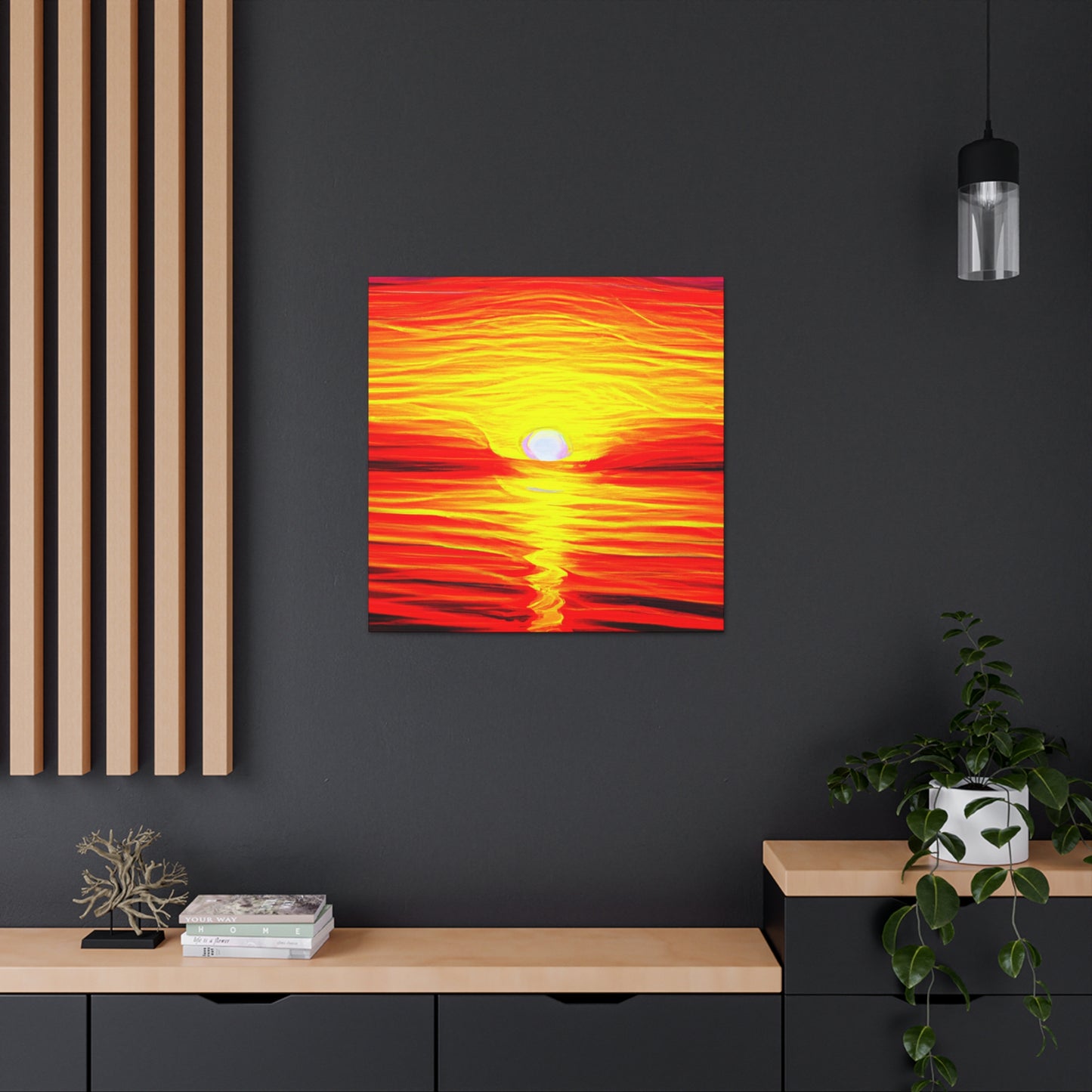 "Ocean's Glorious Sunrise" - Canvas