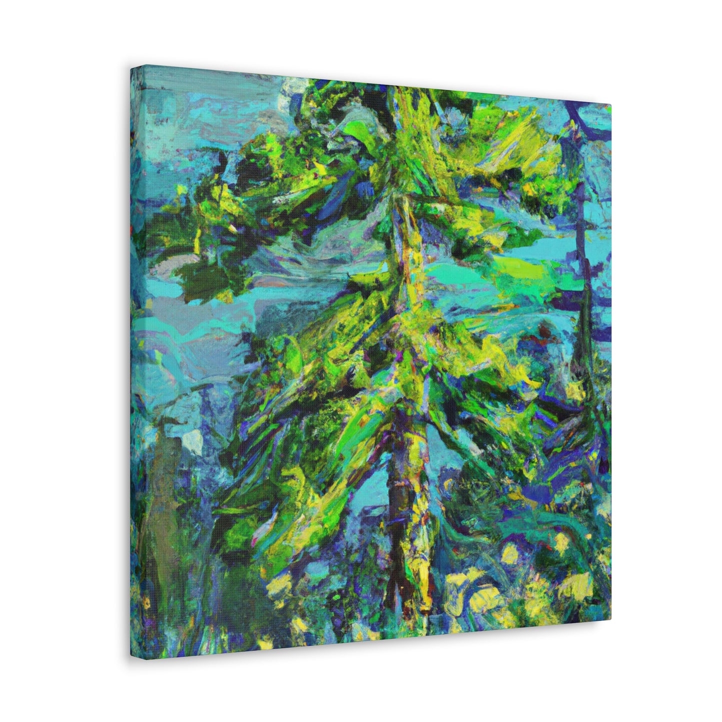 "Pine Tree Dreamscape" - Canvas