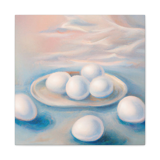 "Eggs in Expressionism" - Canvas