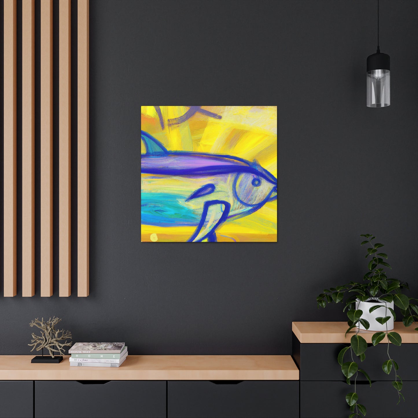 "Tuna in Abstract Form" - Canvas