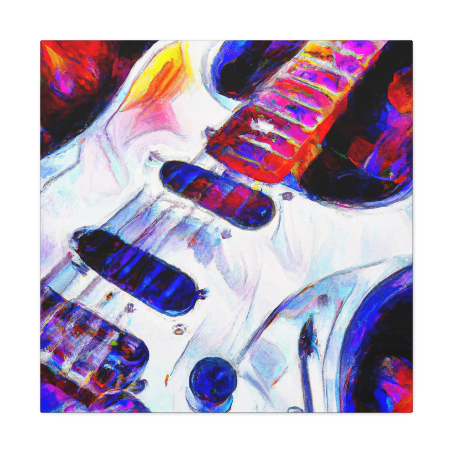 "Fender in Impressionism" - Canvas