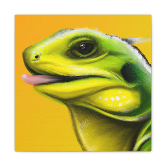 Reptilian Rainbow Radiantly - Canvas