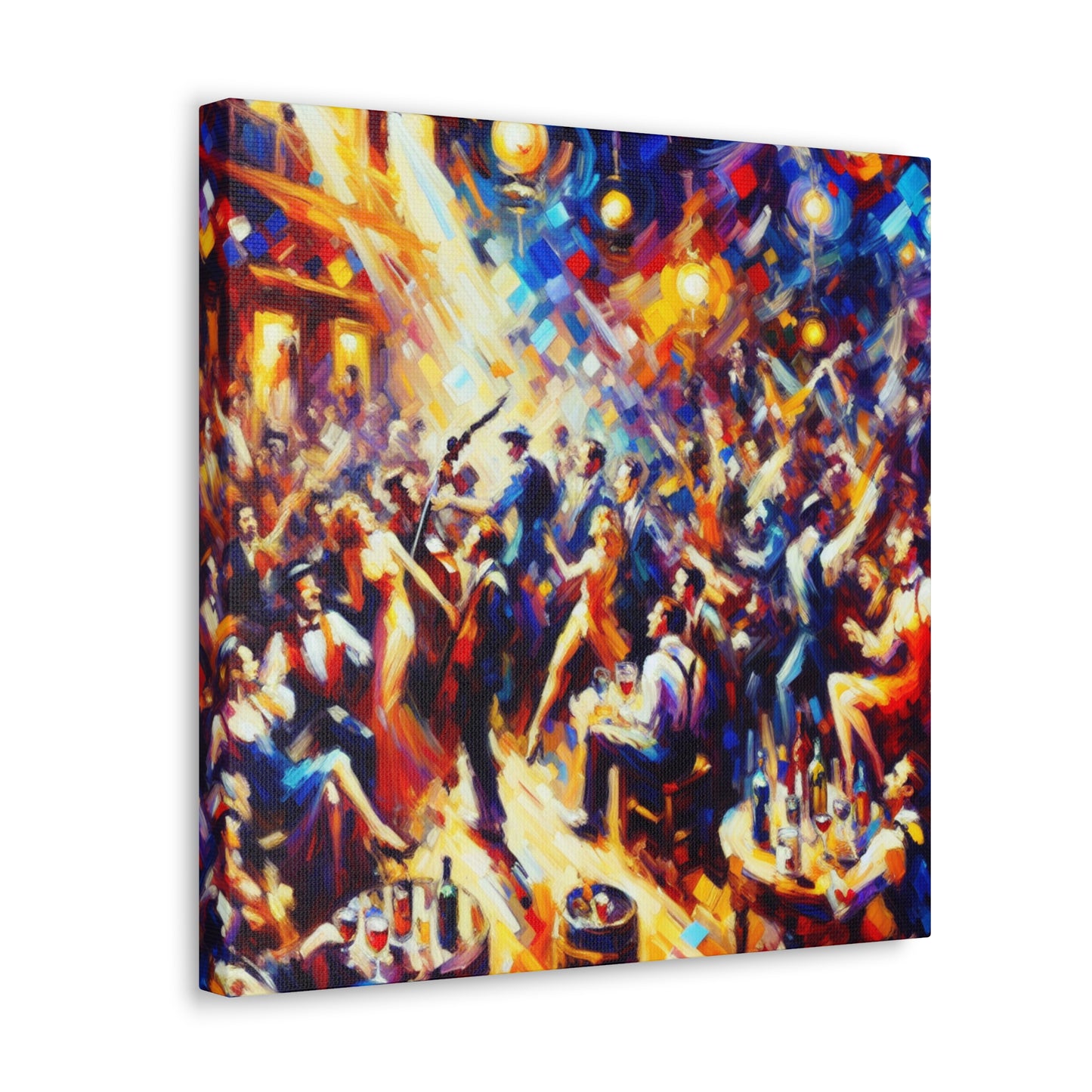 Vibrant Revelry at Home - Canvas