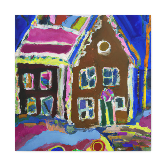 Gingerbread Fauvism Dream - Canvas