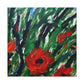 Poppies In Abstract - Canvas