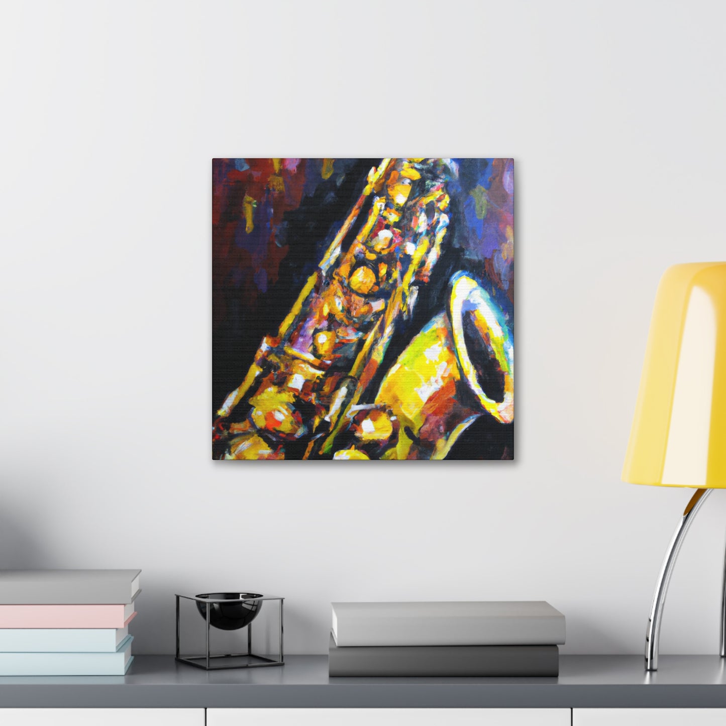 Saxophone Melody Impression - Canvas