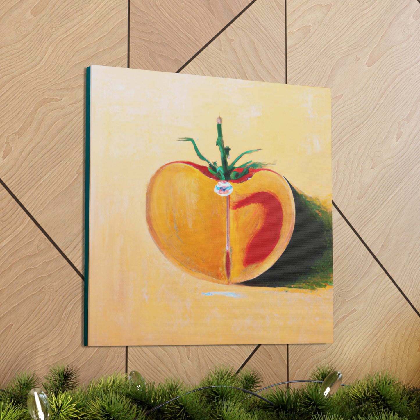 Tomato Radiant Glows - Canvas