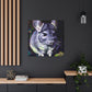 Chinchilla Under Moonlight - Canvas