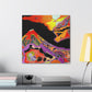 Volcano of Firestorm - Canvas