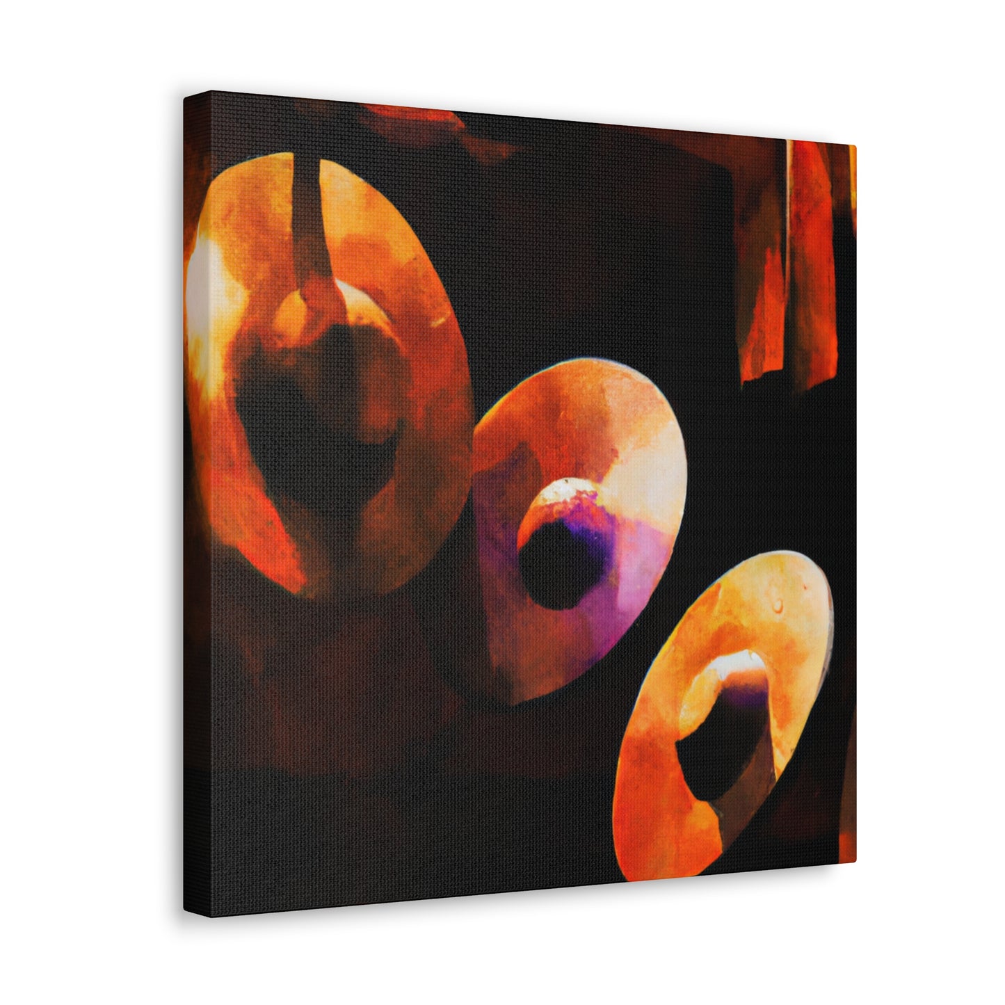 "Cymbal Symphony Illumination" - Canvas