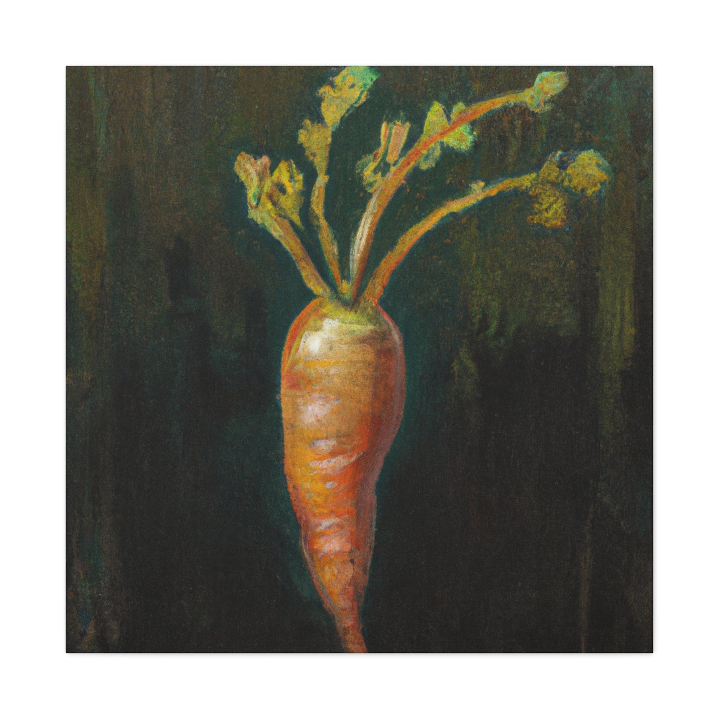 Carrots in Moonlight Glow - Canvas