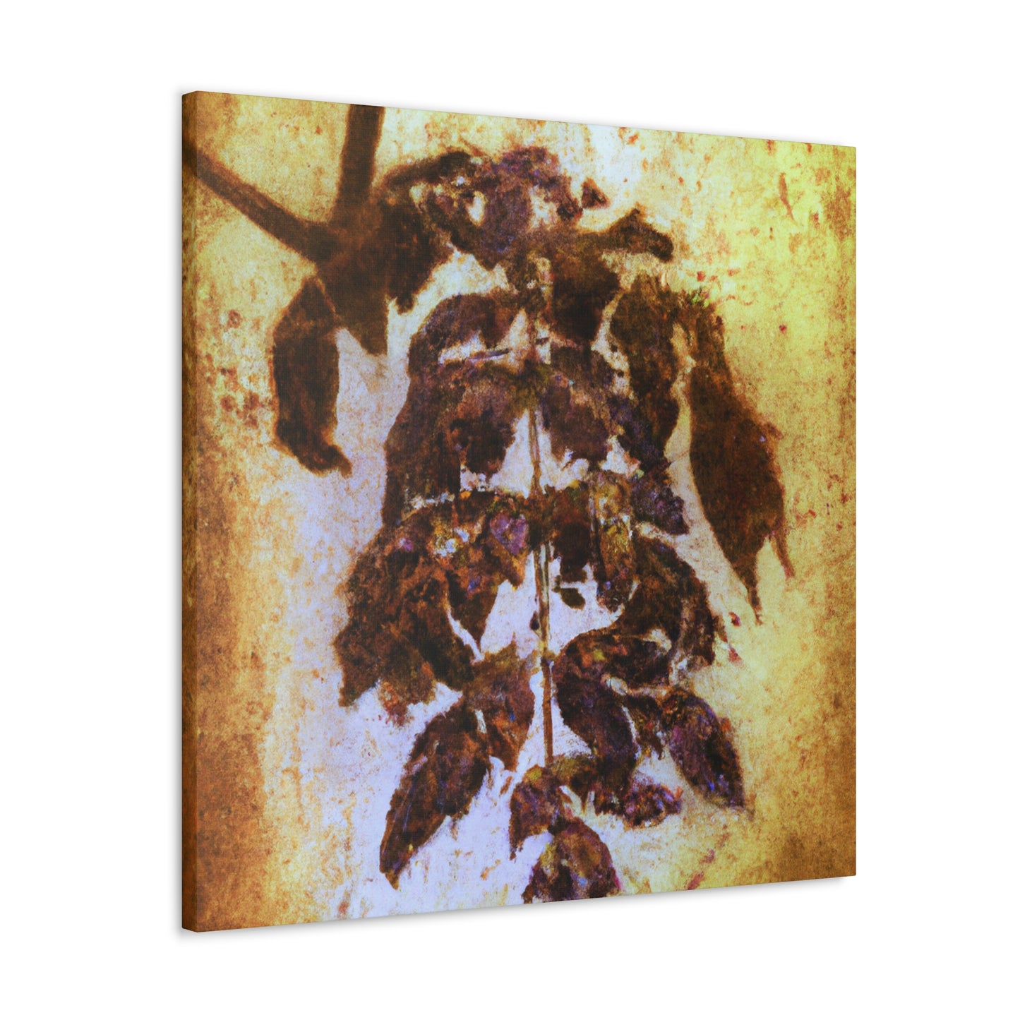 Leaf of Life Painting - Canvas