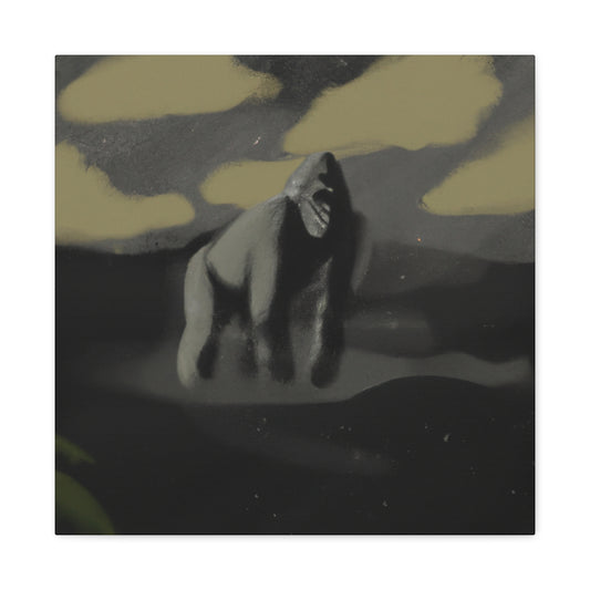 Gorilla in Surrealism - Canvas