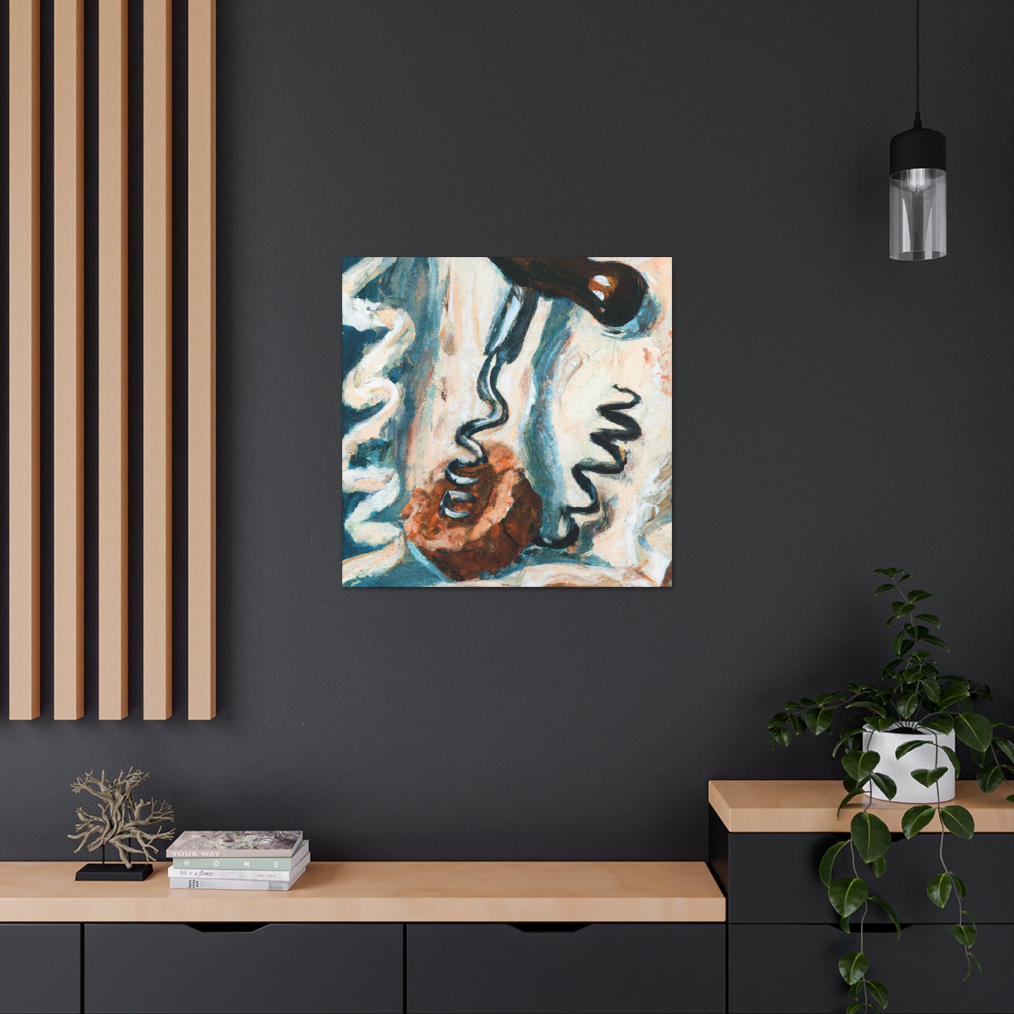 Corkscrew in Baroque - Canvas