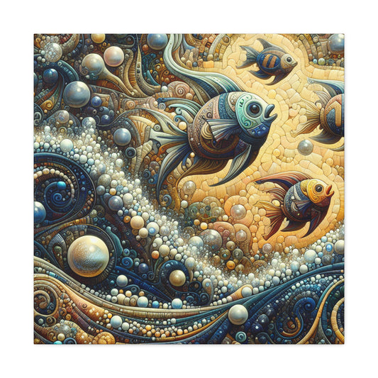 "Sublime Aquatic Serenity" - Canvas