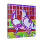 "Pigeon in the City" - Canvas