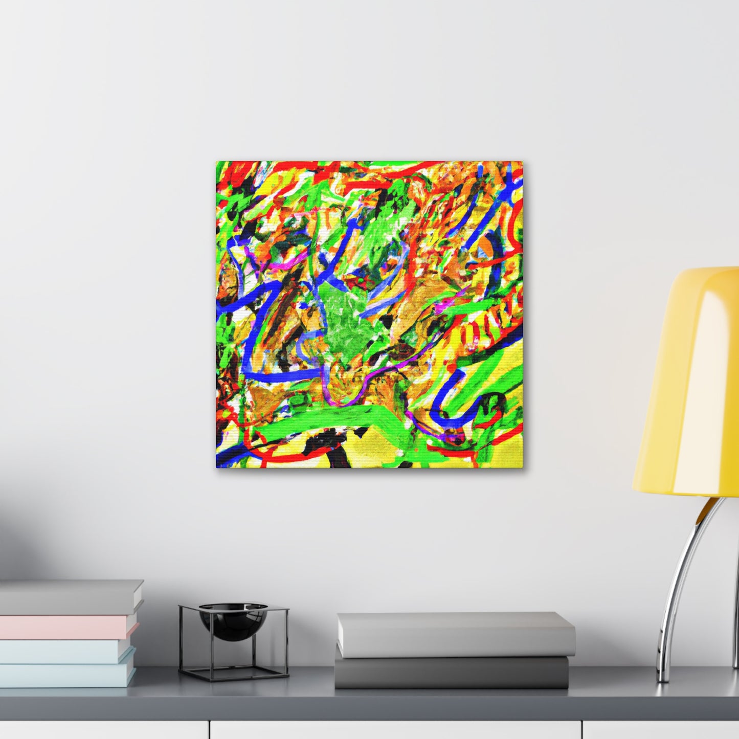 "Raging Storm Expressed" - Canvas