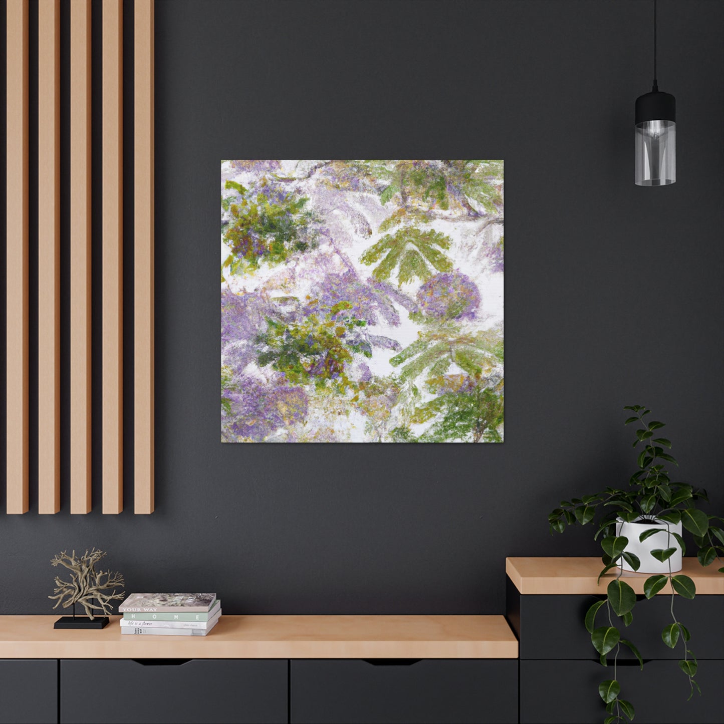 The Jacaranda Dance - Canvas