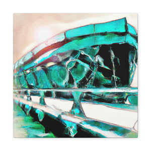 "Pontoon Journey Home" - Canvas