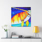 "Narwhal: Deco Dream" - Canvas