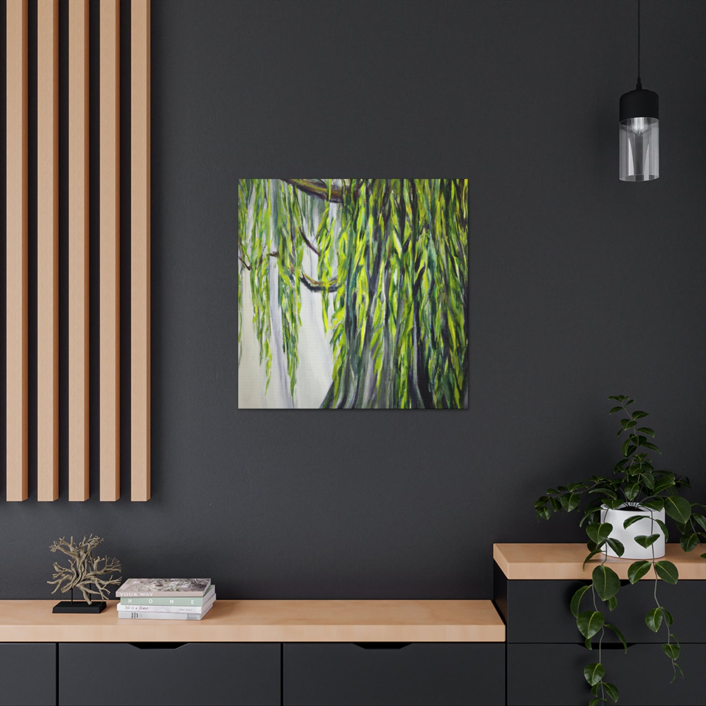 "The Singing Willow Tree" - Canvas