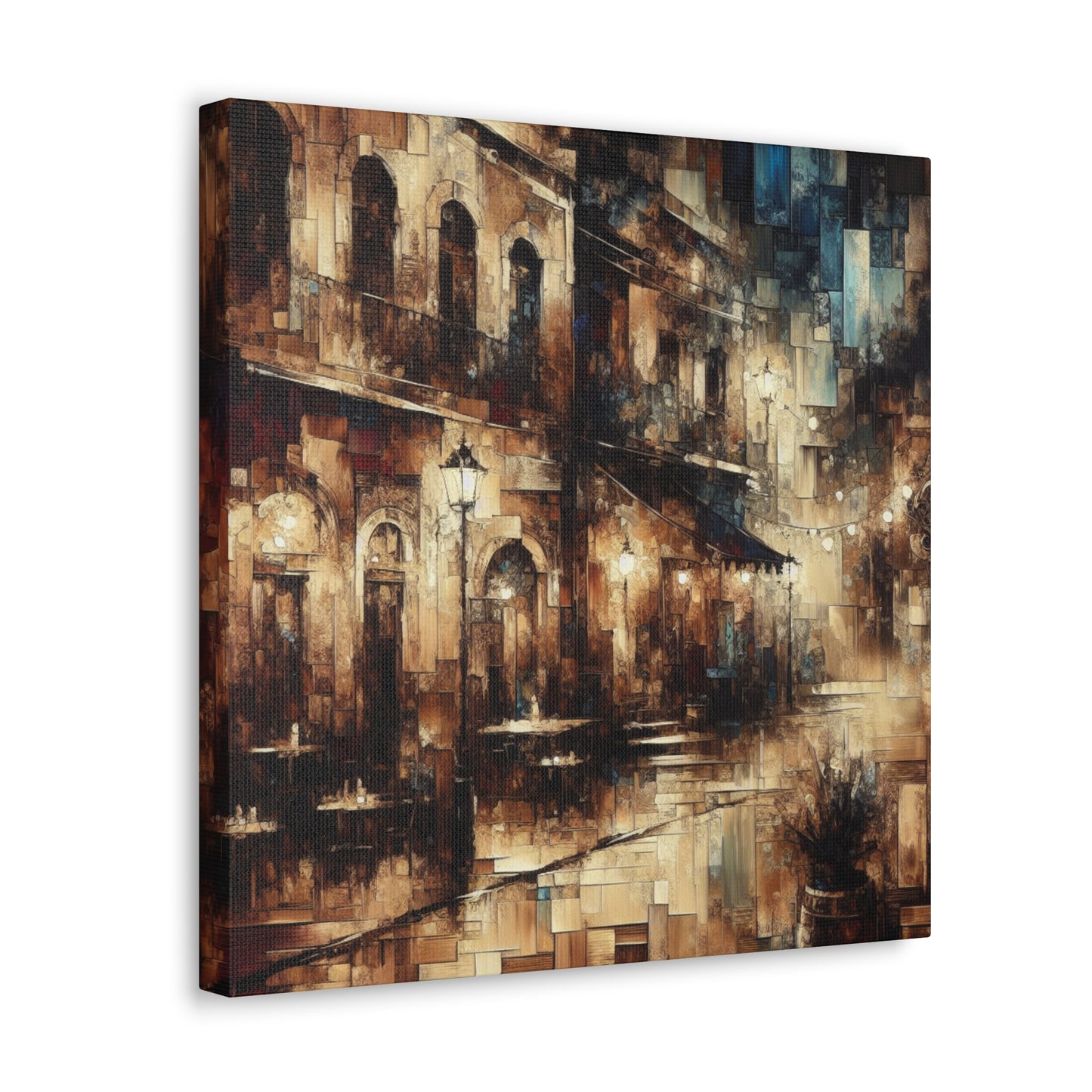 Intoxicating Urban Revelry - Canvas