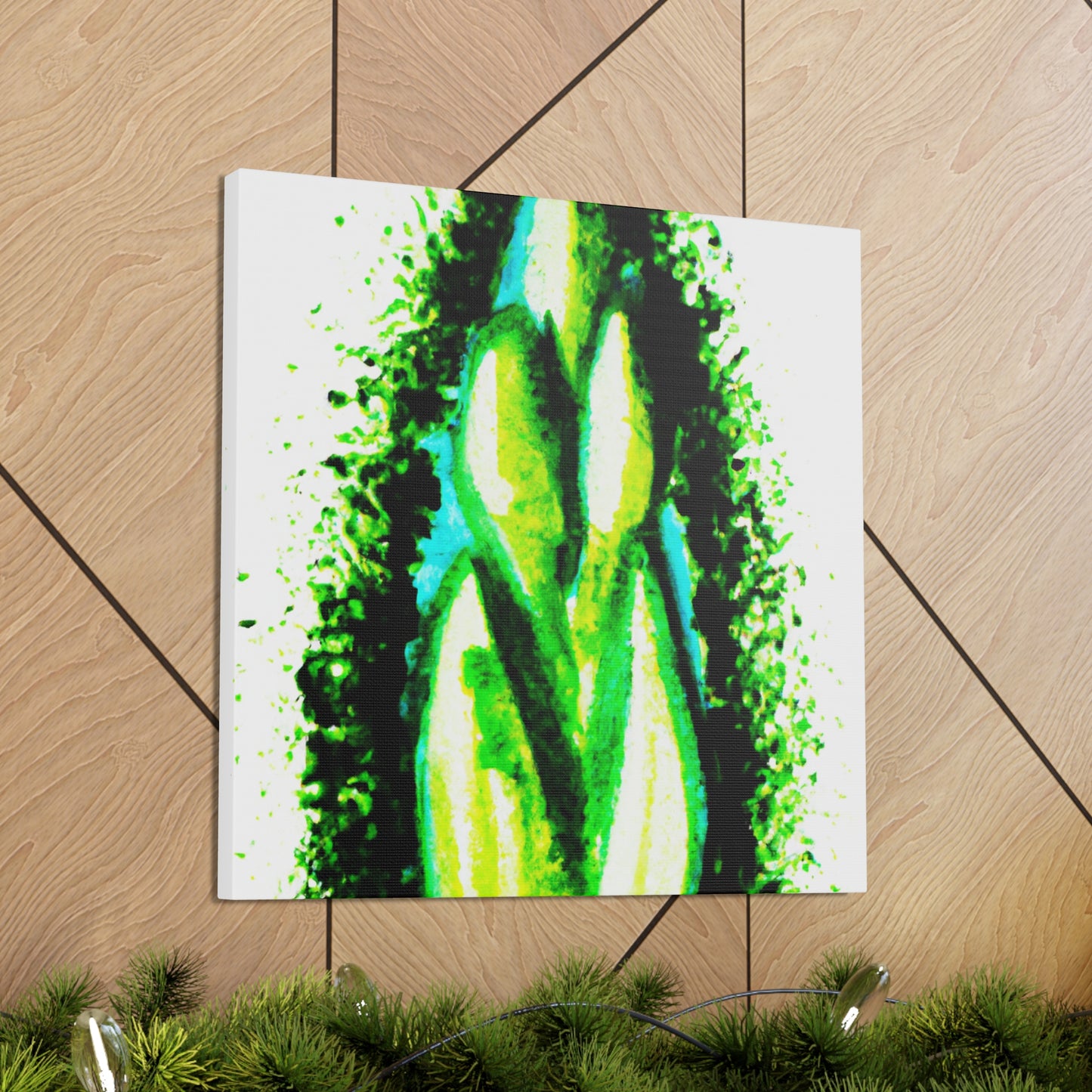 "Springs Asparagus Bounty" - Canvas